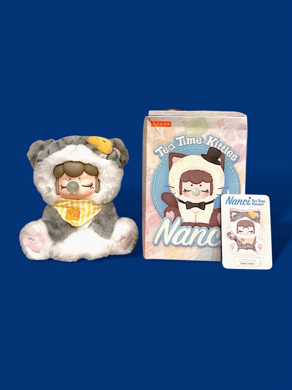 Rolife Nanci’s Tea Time Plush Kitten Sweet Cheese